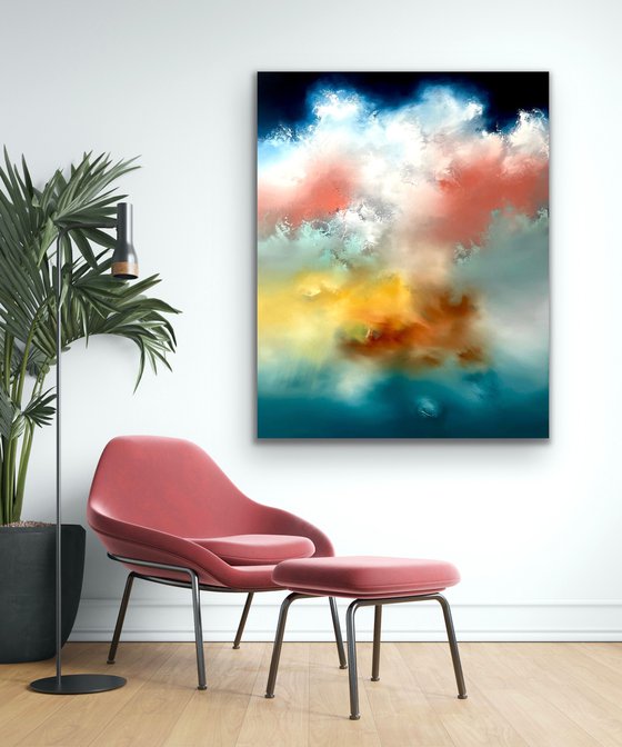 Euphoria - Abstract Landscape - 100cm x 80cm