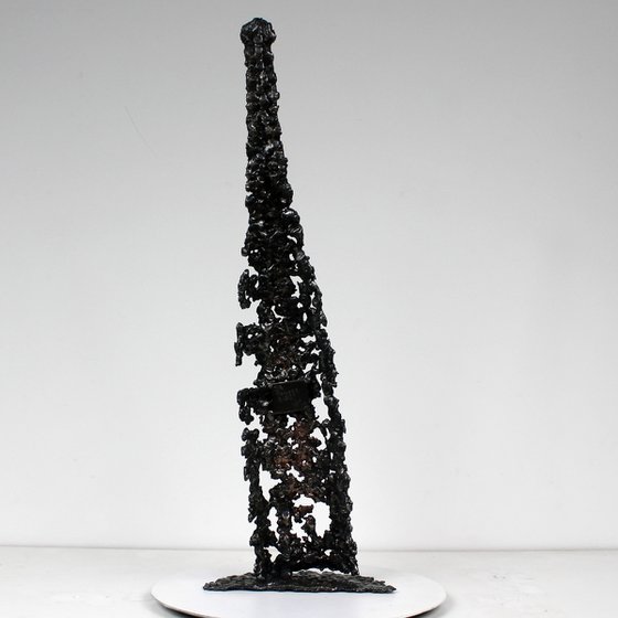 Bottle Pear – Metal Lace Sculpture