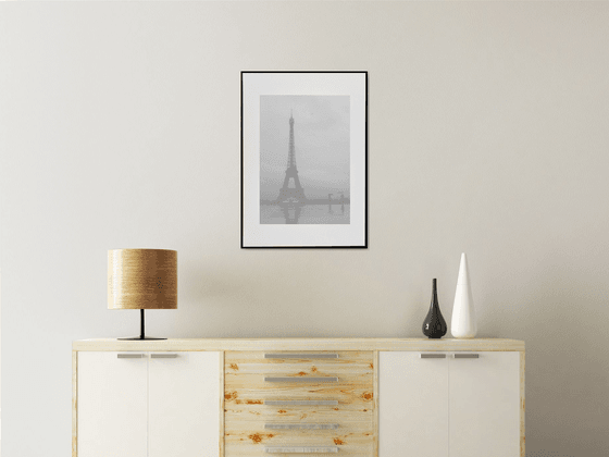 " Rainy morning. Trocadéro "