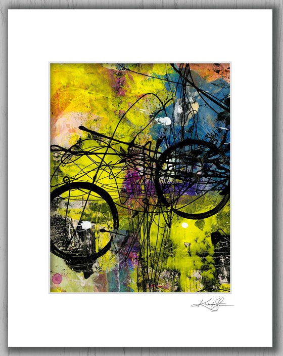 Urban Epilogue 2 - Abstract Painting by Kathy Morton Stanion