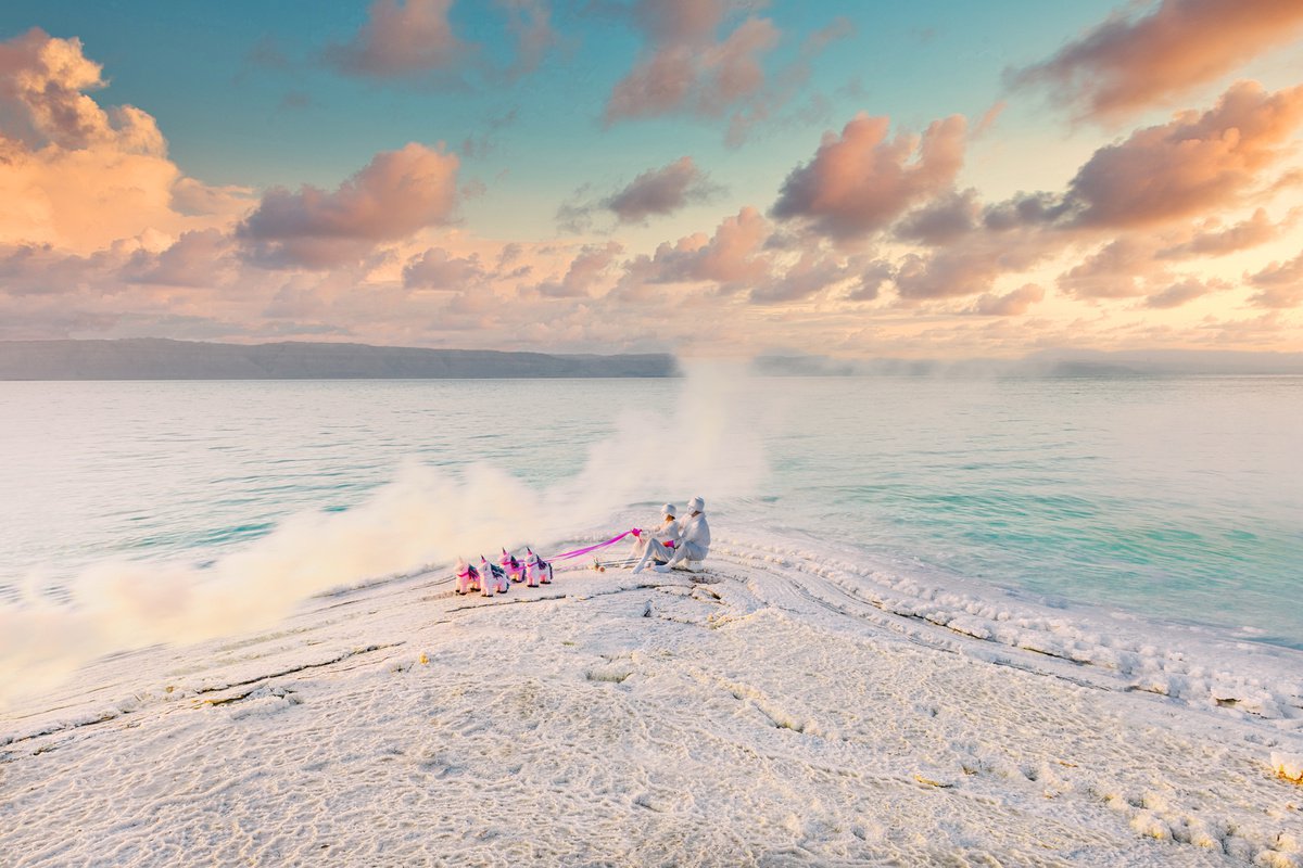 Surrealistic Landscape Photograph By Tabita Pietsch, 32 X 22", Piniata, Original Artwork