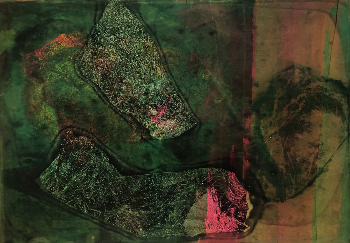 Expressive Limited Edition Print , Fragments Of Memory By Andrii Kovalenko, 25 X 17, Artwork For Sale On Artfinder