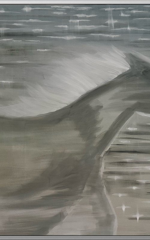 White Horse in the Mist by Aisylu Burangulova