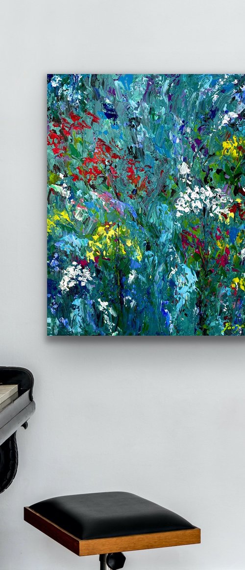 Midnight Summer Garden by Pooja Verma