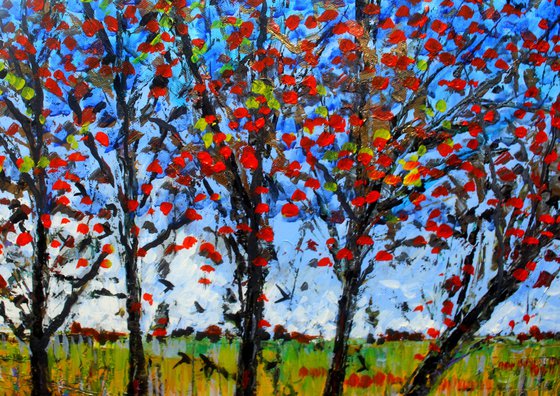 Autumn Train to Winchester I