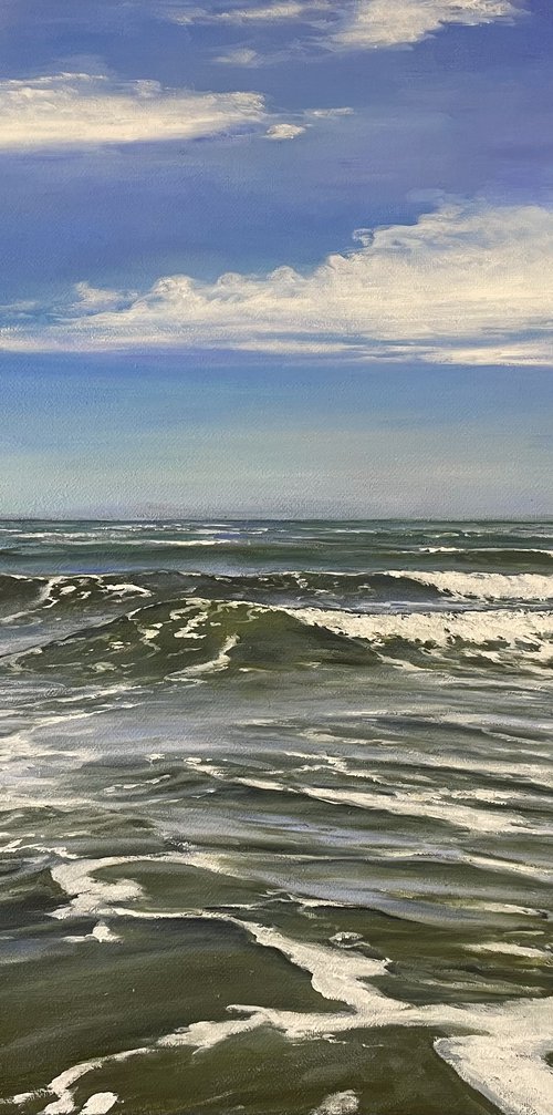 Sea. The Caspian Sea by Aflatun Israilov