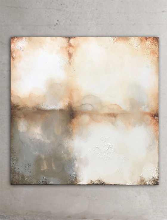 faded rawness (80 x 80 cm) Dee Brown