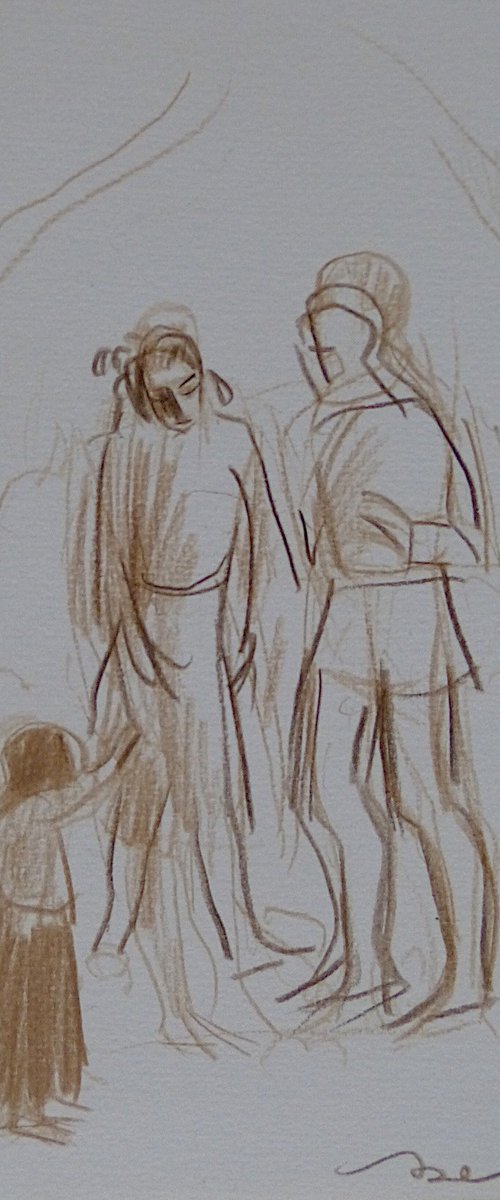 The Family on holiday by Frederic Belaubre