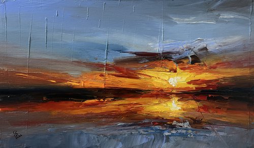 Impressions of the sunset 3 by Ivan  Grozdanovski