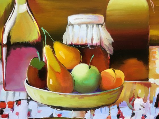 Still life with fruits