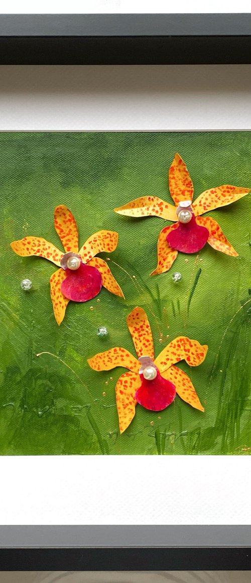 Orchid Reverie-1 by Swapna Namboodiri