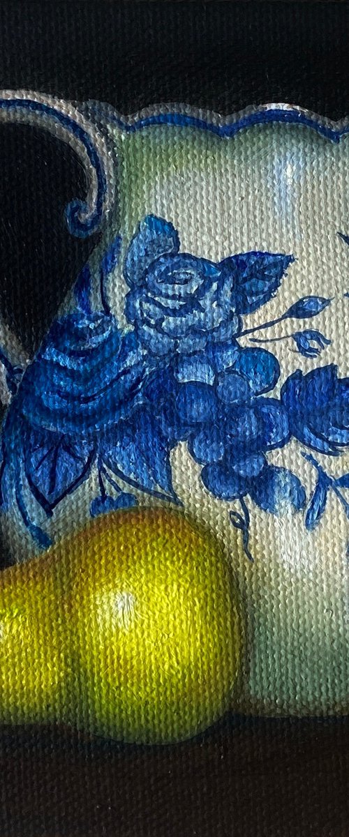 Pitcher and Pear by Priyanka Singh