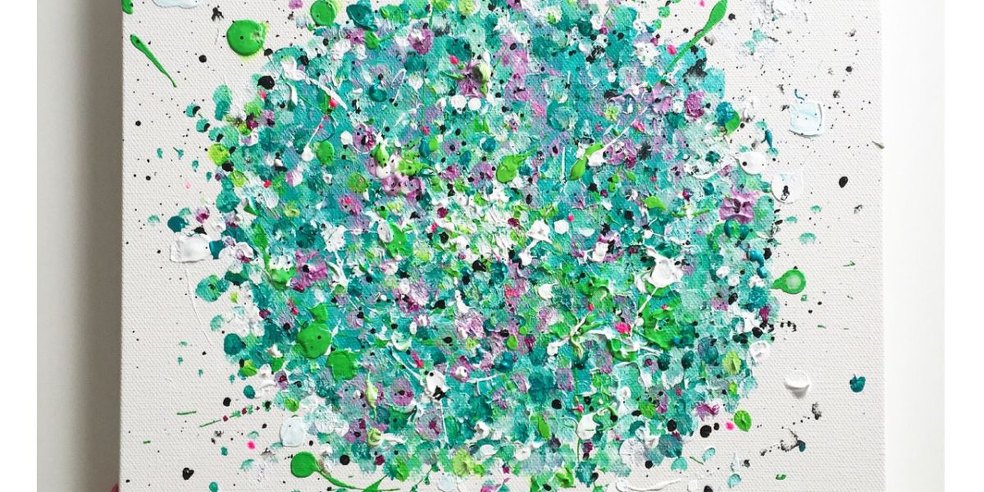 Art of the Day: "Petal Burst, 2016" by Charlotte Anna Reed HAPPY ART