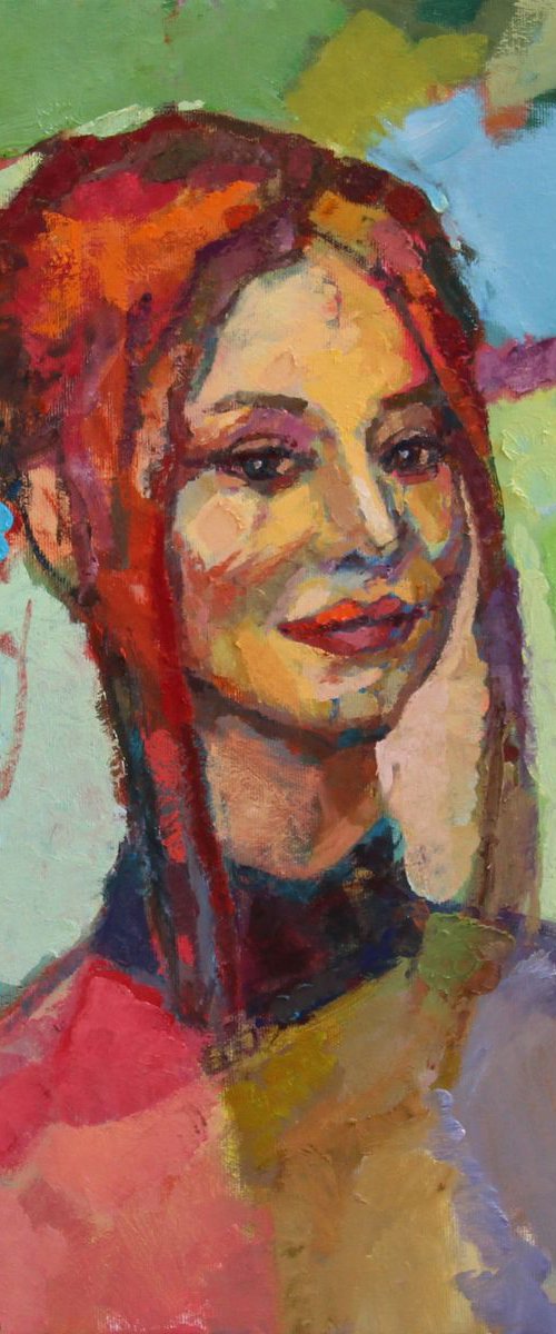 Girl in color by Taron Khachatryan