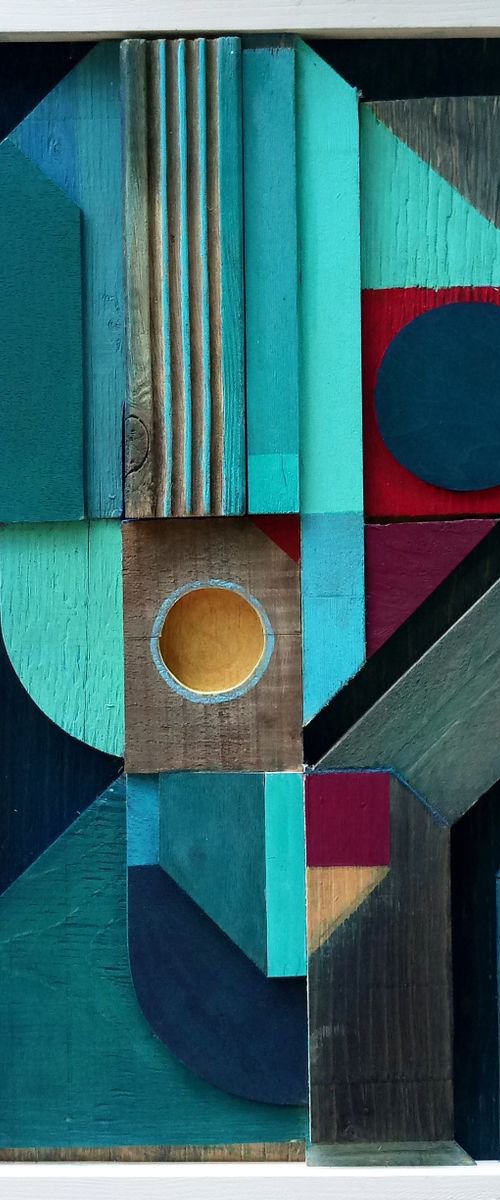 Double Circular (relief)II by Liam Hennessy