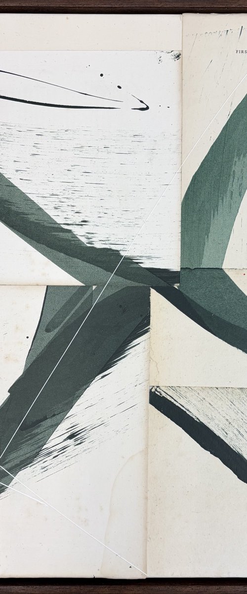 Hokusai Green XXVIII by Jane Skingley