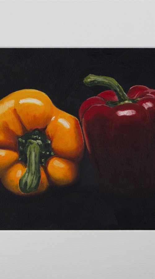 A Pair of Peppers by Ruth Archer