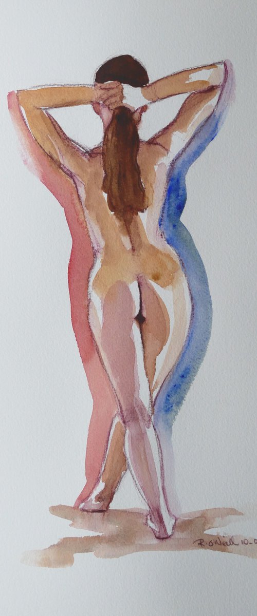 female nude back study by Rory O’Neill