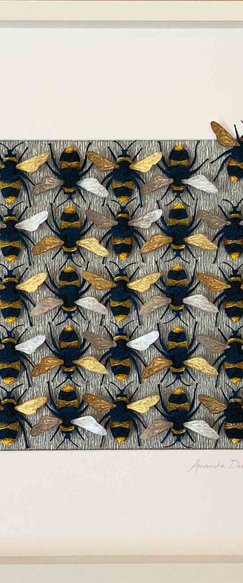 Making a bee line by Amanda Deadman