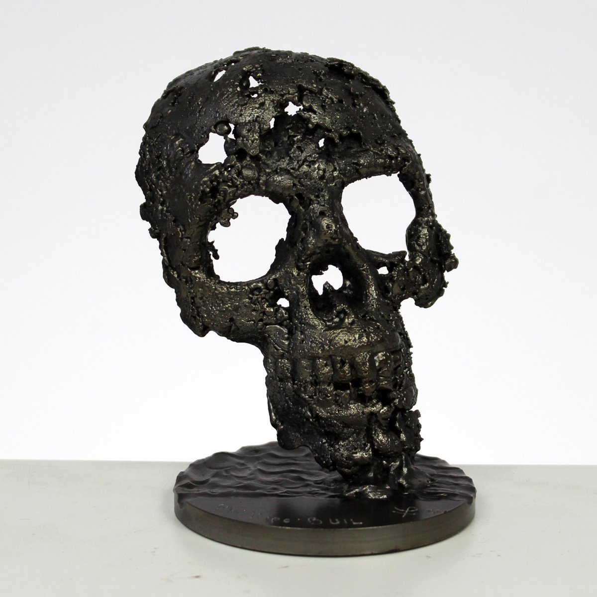 Vanity XCIII - Metal skull artwork by Philippe Buil