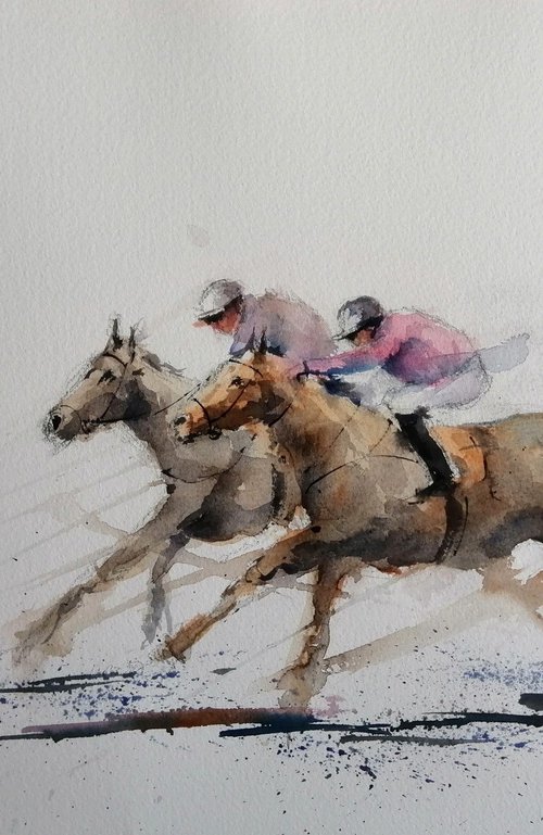 the horse race 29 by Giorgio Gosti
