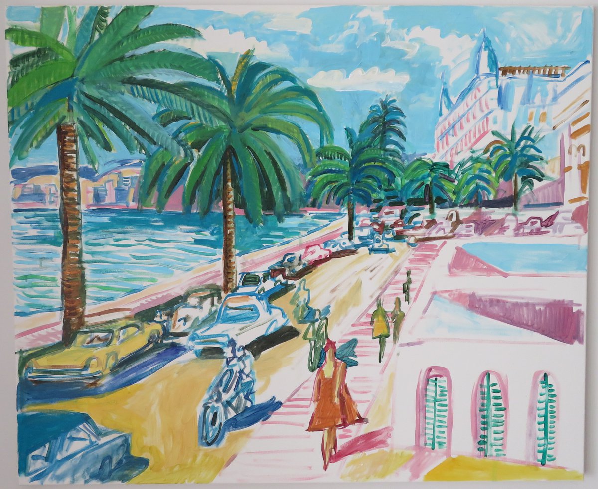 Cannes- with yellow by Stephen Abela