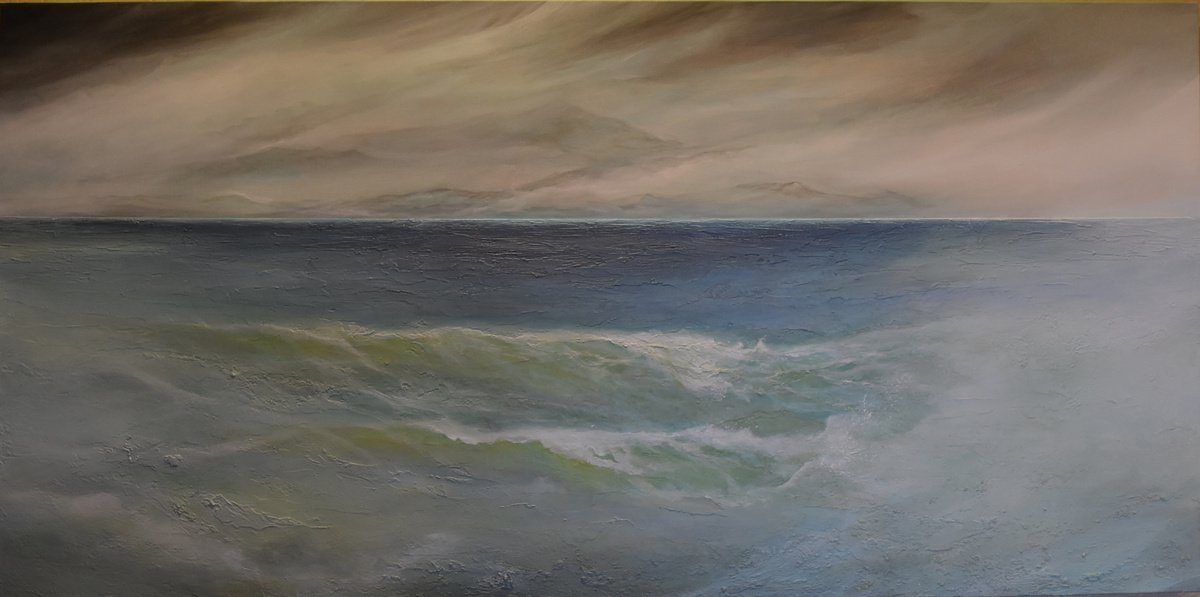 Sea Mist ocean painting by Tamara Bettencourt