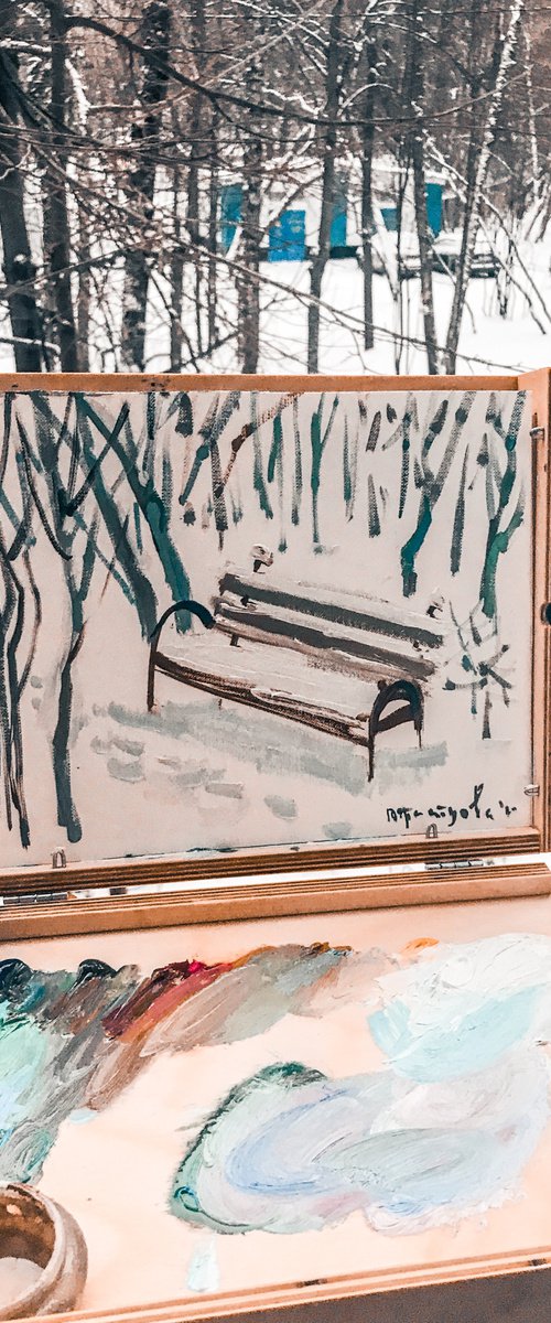 Bench by Yuliia Pastukhova