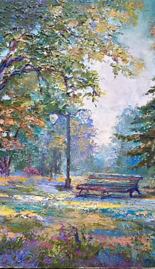 Favorite park by Liubov Ponomarova
