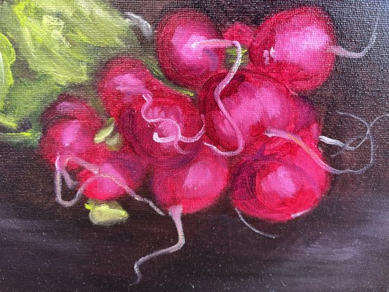 Still life with radish