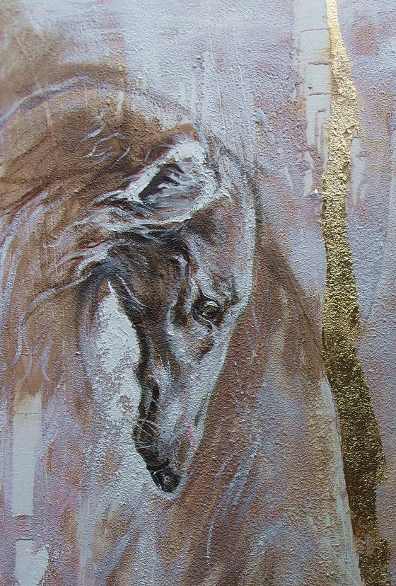 " MR. WHITE " BORZOI DOG