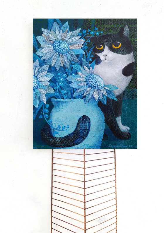 A cat called Bouquet