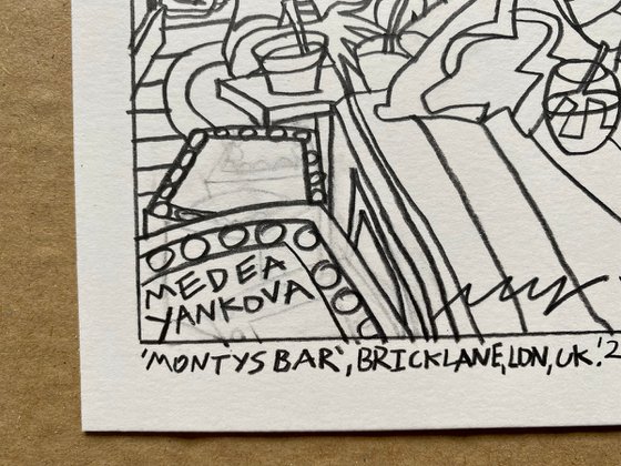 Montys Bar, Bricklane, LDN, UK