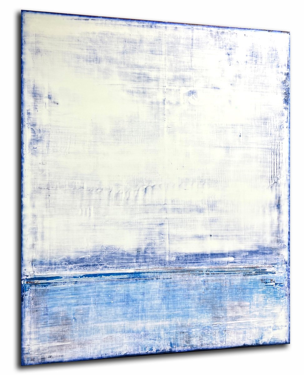  Winter On The Lake By Robert Tillberg, 48 X 60, Artwork For Sale On Artfinder