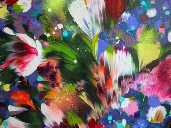 Floral Painting "The Arrival of Spring"