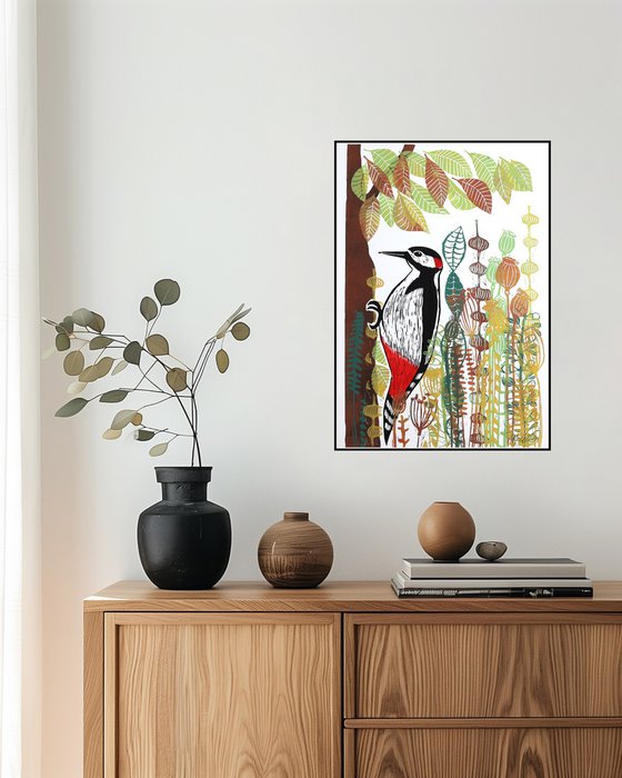 Woodpeckers Autumn