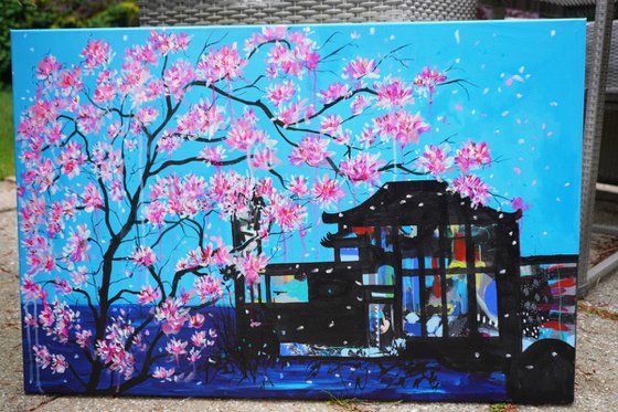 Sakura in Nara