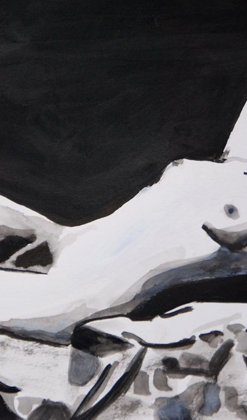 Nude  173 / 39 x 28 cm by Alexandra Djokic