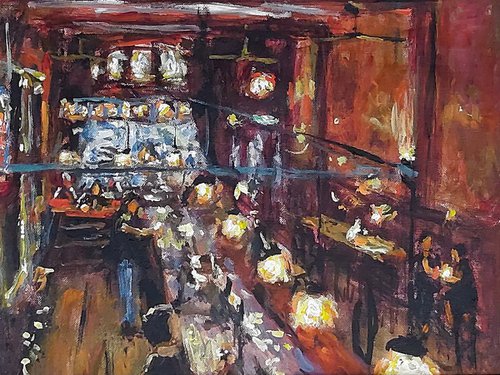Old bar by Dimitris Voyiazoglou