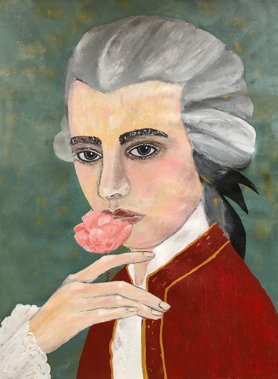 The Enigma of the Flower - Art-Deco