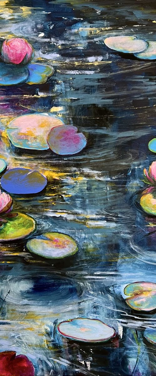 Sunshine On The Pond 9 by Sandra Gebhardt-Hoepfner