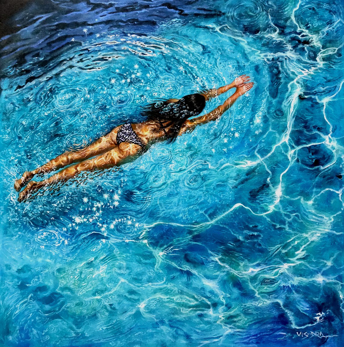 Girl swimming67 by Vishalandra Dakur