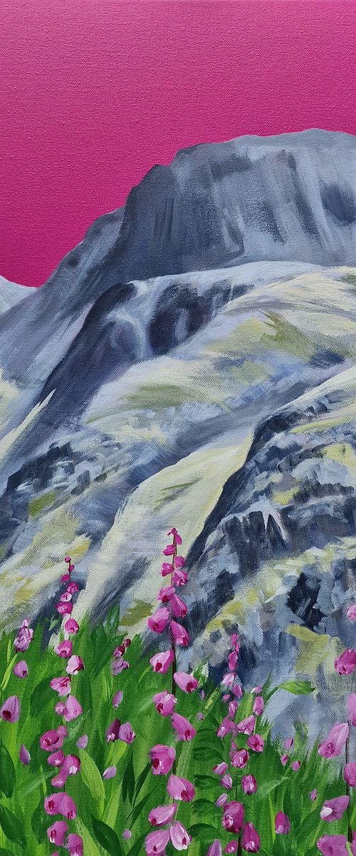 Great Gable in Summer by Sam Martin