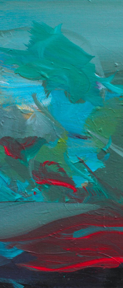 Into the blue III by Ute Laum