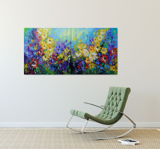 Bright melody 140x70cm