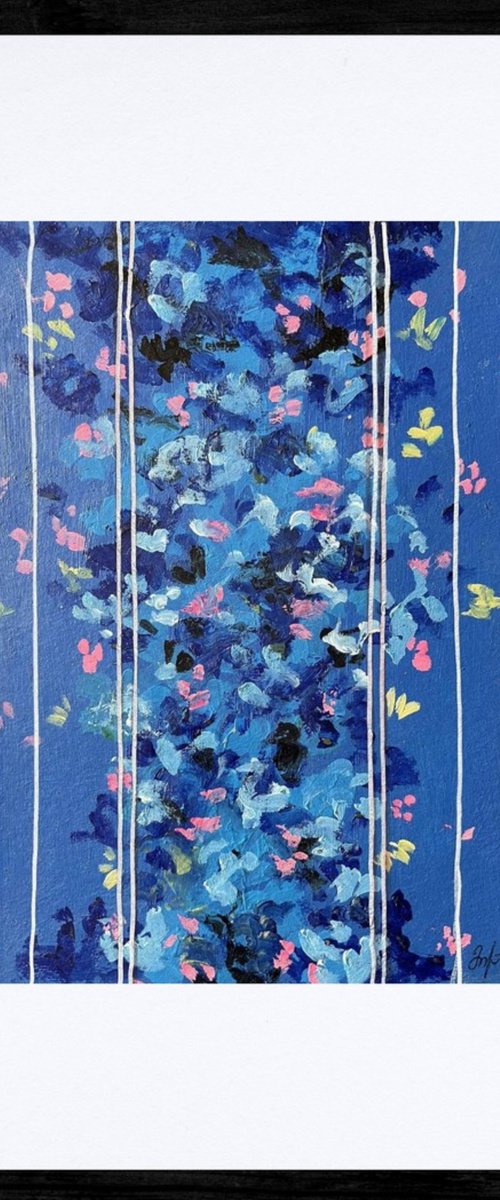 Abstract Flowers by Gela MIKAVA