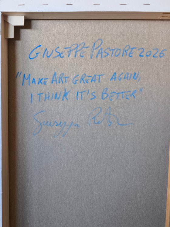 Make Art great again, I think It's better