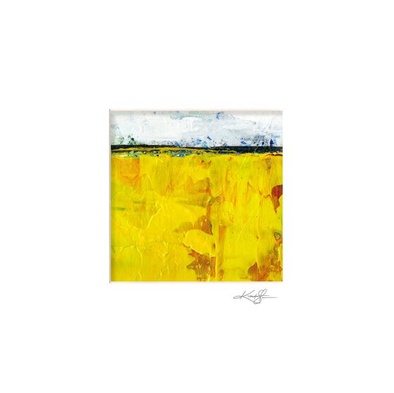 Mesa 147 - Southwest Abstract Landscape Painting by Kathy Morton Stanion