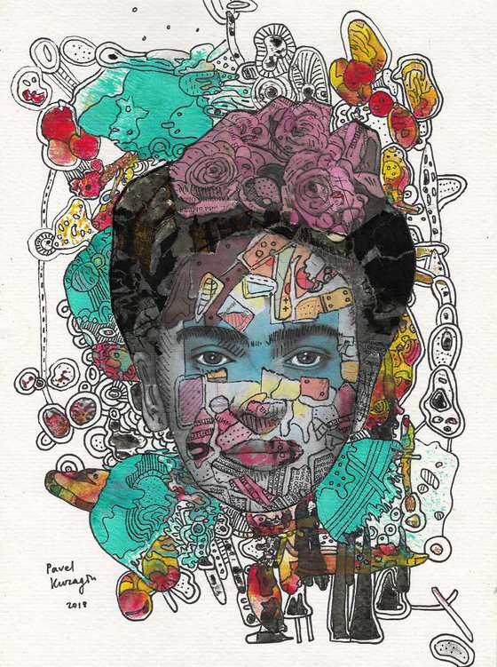 Portrait of Frida # 24