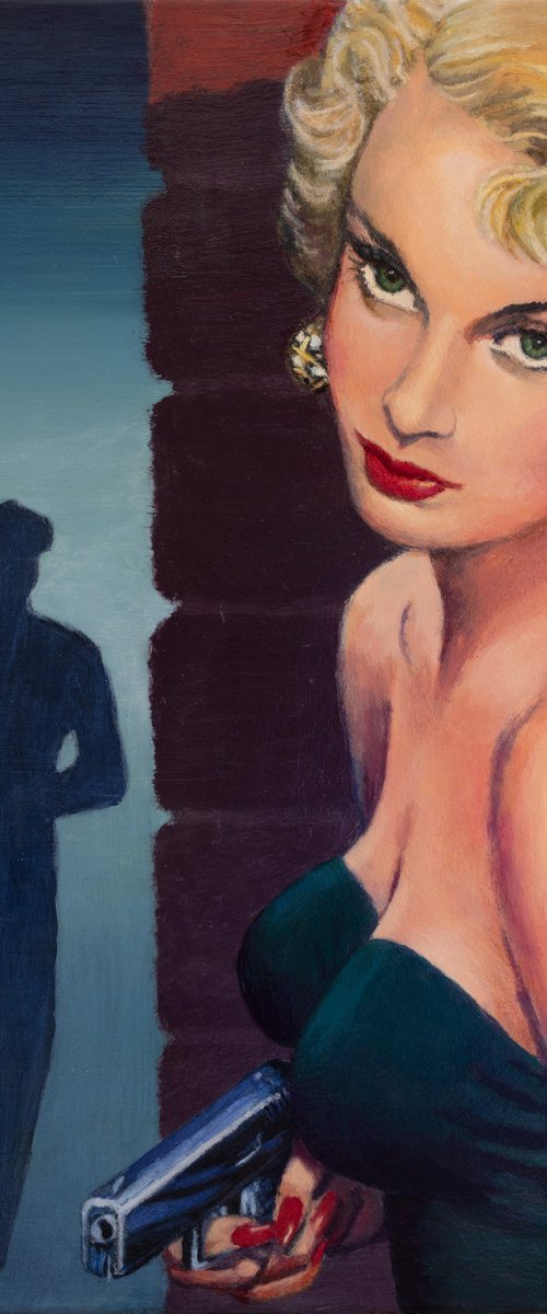 Lethal Blonde by Jane Ianniello Art